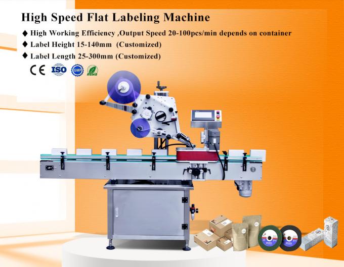 Automatic Flat Surface Self Adhesive Sticker Card / Box / Carton ...