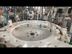 automatic peristaltic pump face cream cosmetic lotion monoblock filling and capping machine