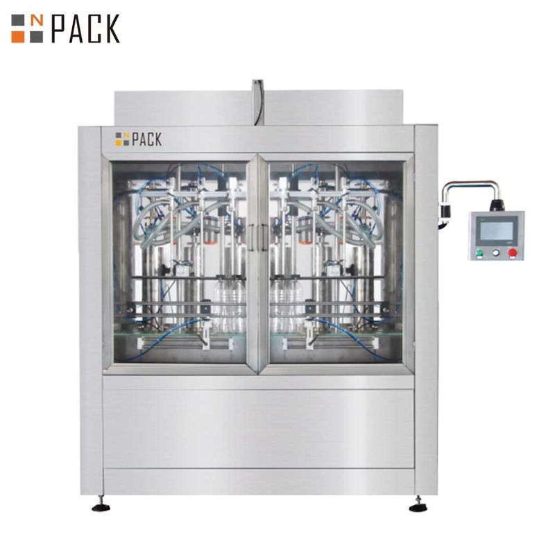 High Accuracy Servo Motor Viscosity Liquid Filling Machine Automatic ...