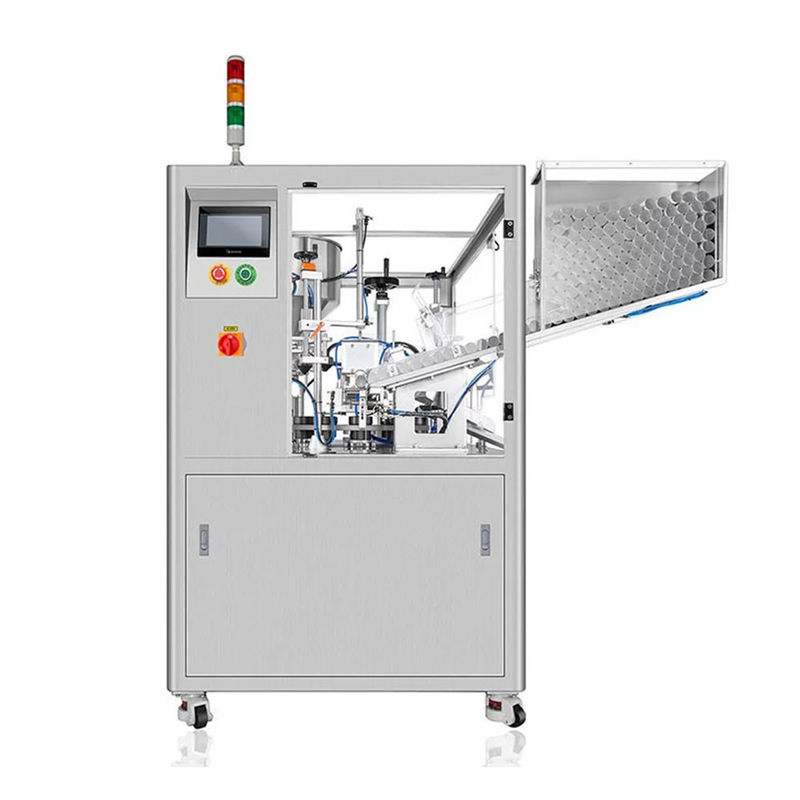 Automatic Plastic Ultrasonic Cosmetic Tube Filling And Sealing Machine