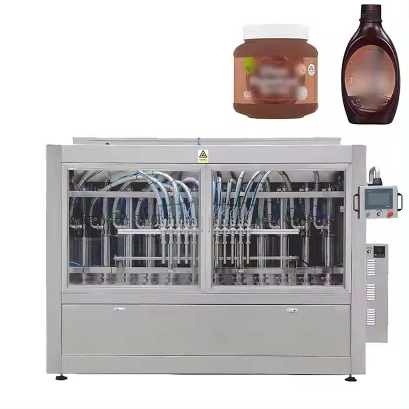 Liquid Chocolate Filling Packing Machine Chocolate Spread Making Machine