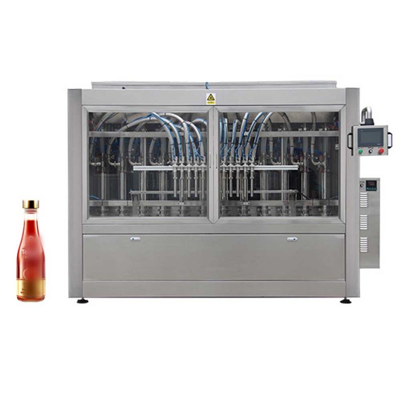 Automatic Food Grade Soft Tube Tomato Paste Bottle Filling Machine