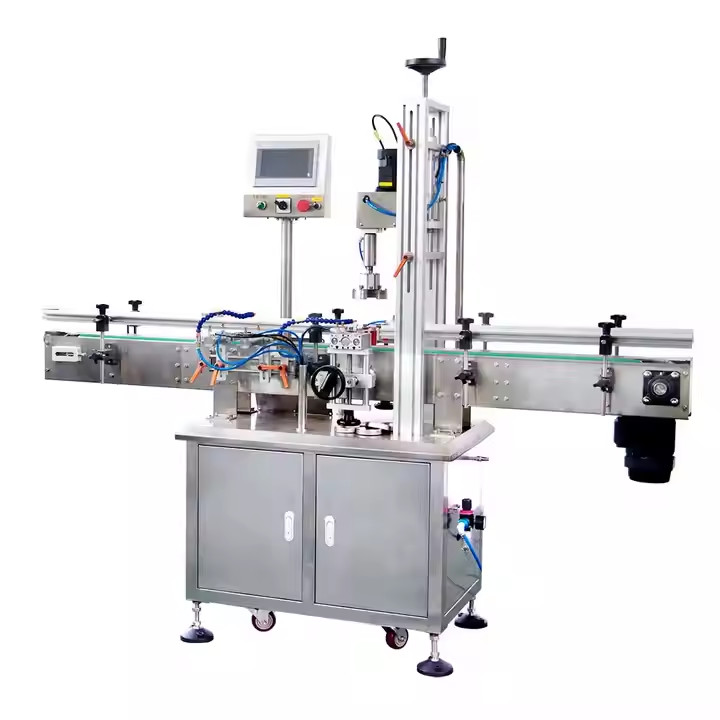 Automatic High Speed Plastic Pet Bottle Single Head Screw Capping Machine