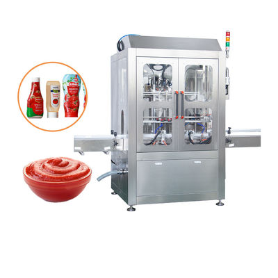 Npack Automatic Linear Type Volumetric Tomato Paste Filling Sealing Packaging Machine
