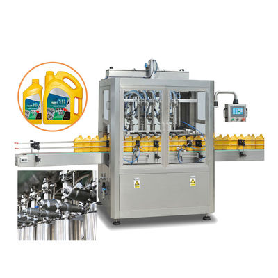 Automatic Linear Type Piston 5l Jerrycan Engine Oil Filling Capping And Sealing Line