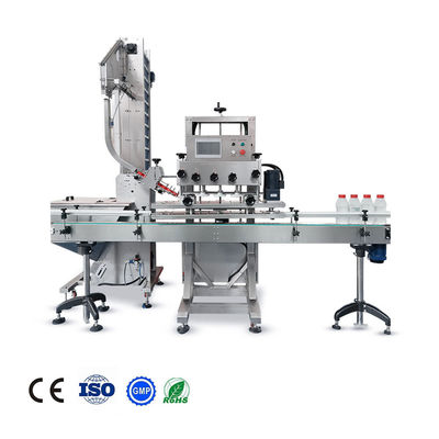Automatic Inline Spindle Capping Machine with PLC Control System