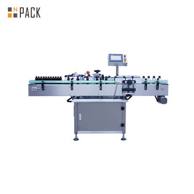 Fully Automatic Pill Bottle Labeling Machine with Date Coder and PLC Touchscreen Controller for 4000 Bottles per Hour