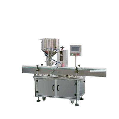 Servo Single Head Piston Filler For Glass Jar Cream Cosmetics Paste Sauce Dressings