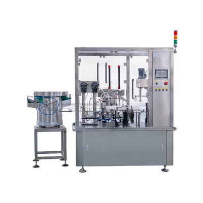 Automatic Commercial 50ml Small Bottle CBD Oil  Monoblock Liquid Filling Machine