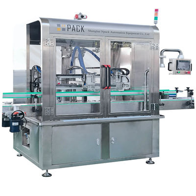 Automatic Liquid And Paste Products Tracking Filling Machine