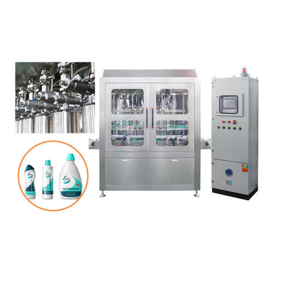 Npack Full Auto Pressure Filling Shower Gel Chemical Liquid Product  Bottle Packaging Machine