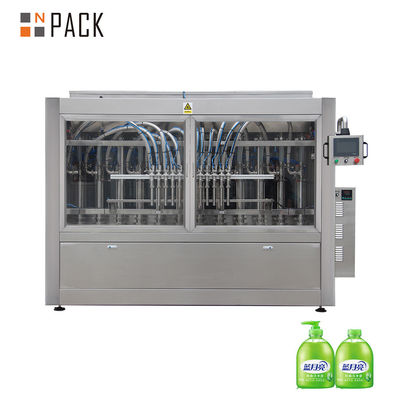 Npack Plastic Packaging Material 100-5000ml Liquid Laundry Detergent Bottle Filling Machine