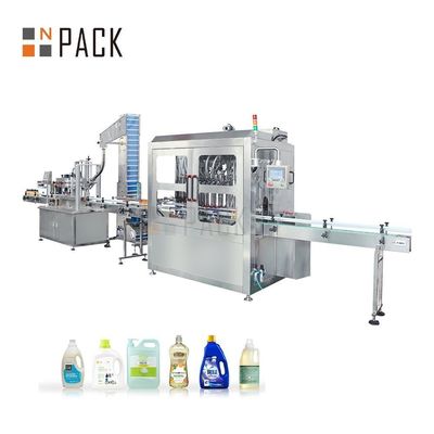 Automatic Alcoholic Hand Sanitizer Bottle Filling Machine with Explosion Proof Cabinet