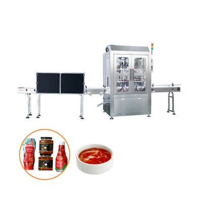 Npack Automatic Pet Bottle Hot Fill Equipment For Thick Paste Sauce