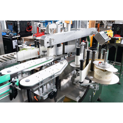 Npack Shanghai Bilateral Pneumatic Labeling Machine for Front Back Two Sides Labeling
