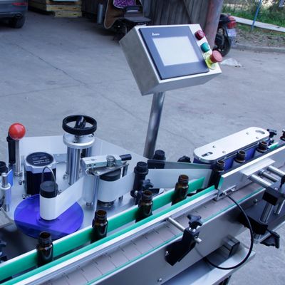 NP-RL Round Bottle Labeling Machine for Plastic Glass Round Winre Shampoo Bottle Cans
