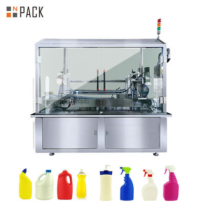 PLC Control Automatic Glass Bottle Washing Machine For Bottle Rinsing And Cleaning