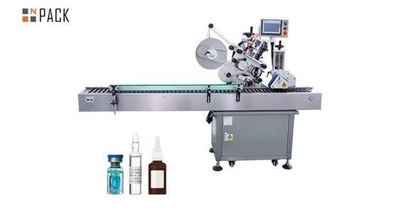 Horizontal Automatic Vial Ampoule Labeling Machine For Container Pharmaceuticals