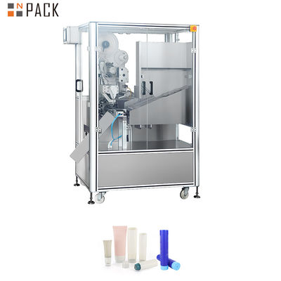 Automatic High Speed Round Tube Labeling Machine with PLC Control and Stainless Steel Construction