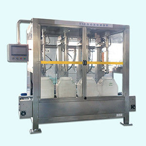 Automatic Multy Heads Linear 5KG-30KG Liquid Weighting Filling Machine ...