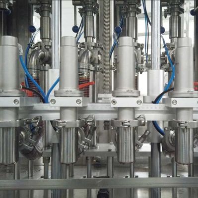 Automatic Volumetric Piston Pump Olive Oil Filling Machine For Glass Bottle